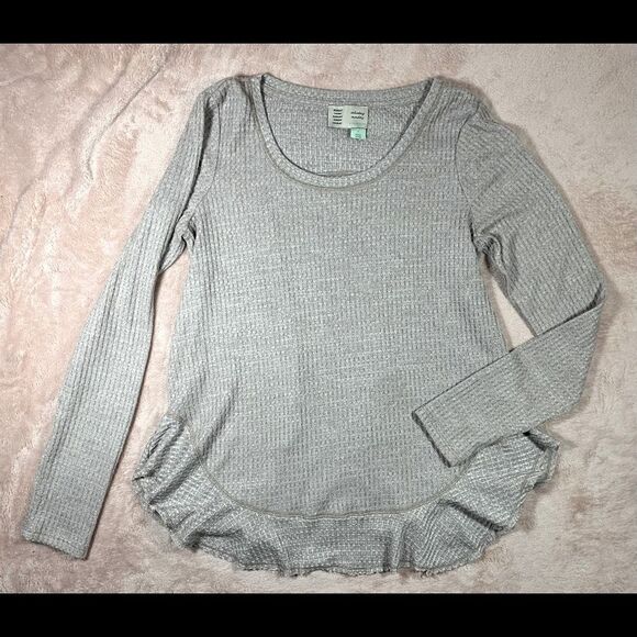 Saturday Sunday by Anthropologie Wendy WaffleTunic - Picture 1 of 8